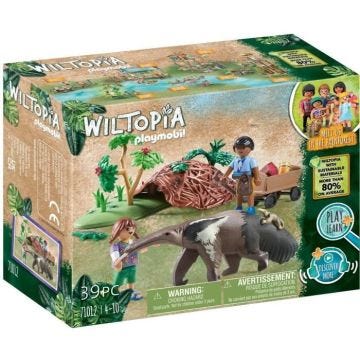 PLAYMOBIL - 71012 - Wiltopia - Fourmiliers - 39 pièces - Jouet pour enfant à partir de 4 ans