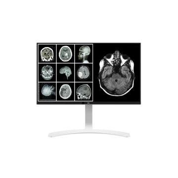 Écran LED LG 27HJ712C-W - 8MP - couleur - 27" - 3840 x 2160 4K - IPS - 350 cd/m² - 1000:1 - 14 ms