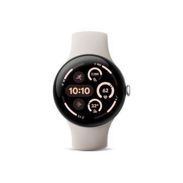 Montre connectée - GOOGLE - PIXEL WATCH 3 - Écran AMOLED 1,5' - Suivi santé avancé - 4G LTE