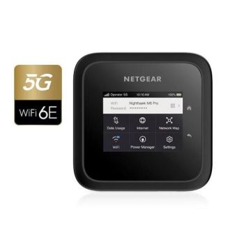 Routeur mobile - NETGEAR - Nighthawk M6 - 5G - Wi-Fi 6 - USB Type-C