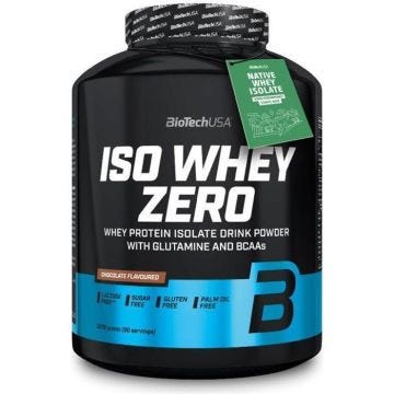 Whey isolate BioTech USA - Iso Whey Zero - Chocolate 2270g