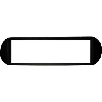 Adaptateur de façade d'autoradio simple DIN Noir Fiat Punto 1999 – 2005