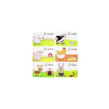 Puzzle Cognitif Enfant - Sodertex - 12 Pièces - Dessins animés et BD