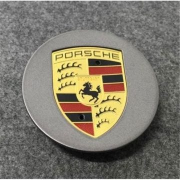 4 x moyeu de roue de 76mm cap Radkappen pour la norme Porsche Cayenne Grau d\\'or