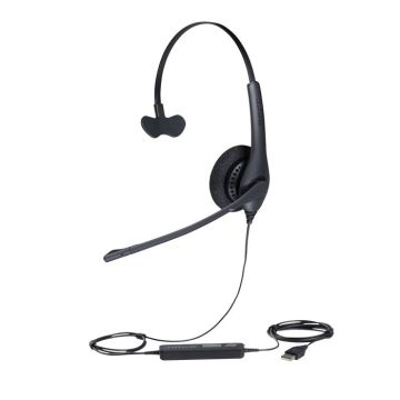 Micro-casque filaire Jabra BIZ 1500 Mono USB - Réduction de bruit, Son HD, Confortable