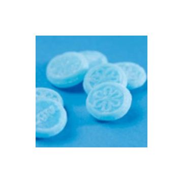Bonbon Pastilles menthe bleu sachet de 3kg