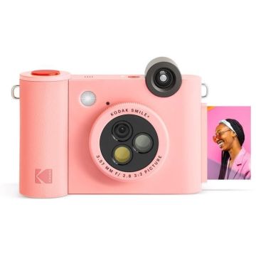 Appareil Photo numérique à Impression instantanée - KODAK - Smile+ - Rose