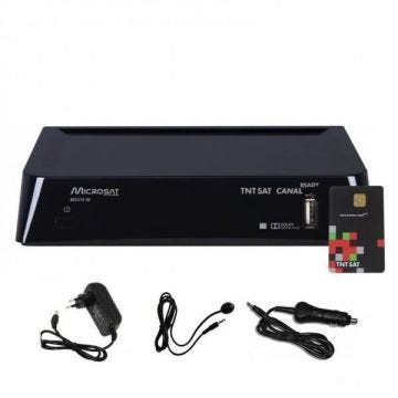 Récepteur TNTSAT Microsat MS310IR 12V + CARTE TNTSAT 4 ANS MODELE