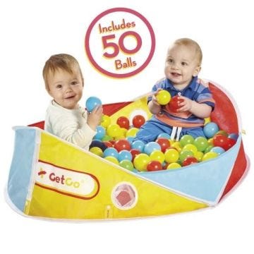 Piscine à Balles Pop-up - Worlds Apart - Get Go + 50 balles - Fille ou Garçon - A partir de 6 mois