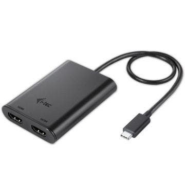 Adaptateur I-TEC USB-C  2x HDMI jusqu`à 2x4K 30Hz