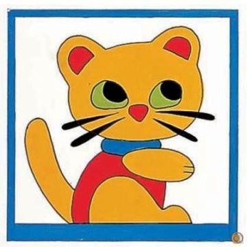 Kit canevas soudan enfant : Minou