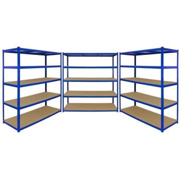 Monster Racking T-Rax 3 x Rayonnage, Beu, 160cm Largeur, 60cm Profondeur