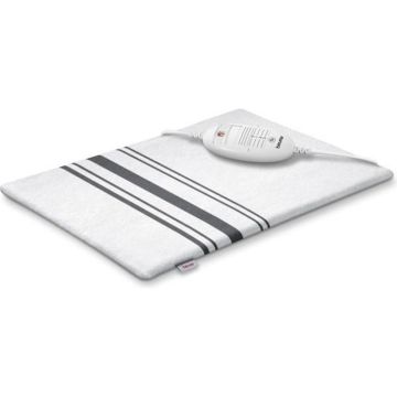 HK 25 - Coussin chauffant avec commande amovible 3 niveaux de température et arret automatique - lavable en machine