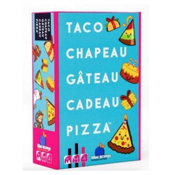 Jeu d'ambiance - BLUE ORANGE - Taco Chapeau Gâteau Cadeau Pizza - Rapidité - Réflexes - Alimentation Jeu d'ambiance - BLUE ORANGE - Taco Chapeau Gâteau Cadeau Pizza - Rapidité - Réflexes - Alimentation
