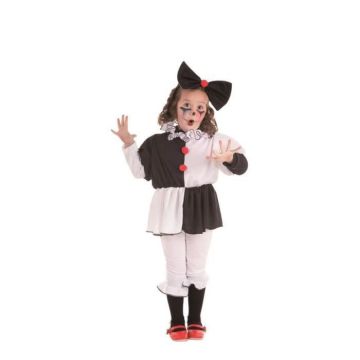 Déguisement Fille - Mimo Paris - Chemise, Pantalon, Col et Arc - Multicolore - Intérieur