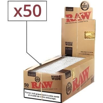 feuilles à rouler raw x50