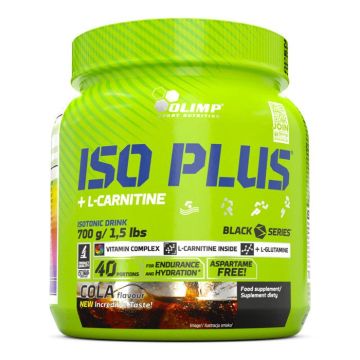 Boisson isotonique Olimp Sport Nutrition - Iso Plus Powder - Cola 700g