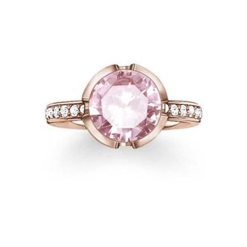 Bague - Thomas Sabo - TR2037-633-9 - Or rose - Argent - Taille 52