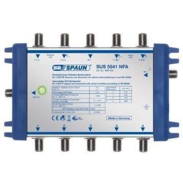 Spaun SUS 5541 NFA SAT-UNiSEqC Tiristore Multiswitch Cascata