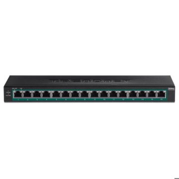 TRENDNET TPE-TG160H COMMUTATEUR RÉSEAU GÉRÉ GIGABIT ETHERNET (10-100-1