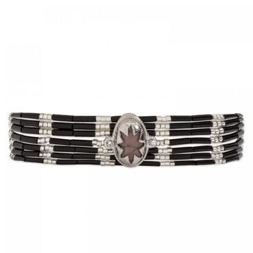 Bracelet - HIPANEMA - Manchette Hipanema Ibis Black M