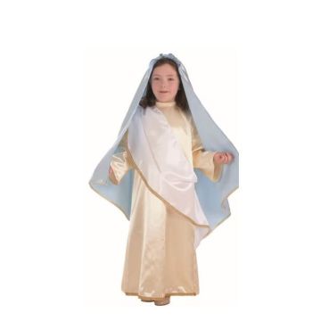 Déguisement Vierge Marie Fille - Tunique, Cape et Toge - Multicolore - 5 ans et plus