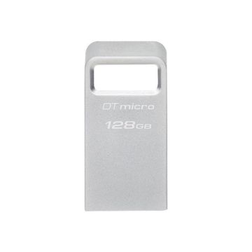 STOCKAGE, Mémoires Usb, 128 Go, Kingston 128 Go Dtmicro 200 Mo/s Métal Usb 3.2