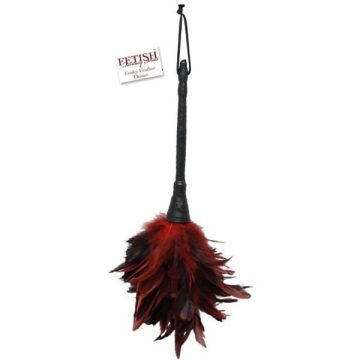 Plumeau rouge Frisky Feather Duster - 35 cm