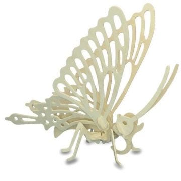 Kit de construction en bois FSC - QUAY - Papillon - Pour enfants à partir de 5 ans