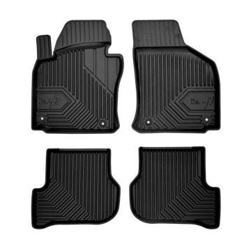 Tapis de Sol No.77 pour SKODA Octavia Scout-RS 2004-2013- VOLKSWAGEN Golf VI 2008-2012 sur mesure en Caoutchouc
