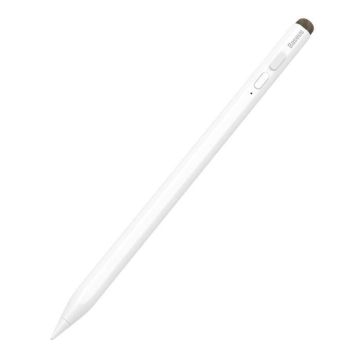 Stylet 2en1 Actif et Passif Précis Rejet de Paume Fixation Magnétique Baseus - Blanc - iPad