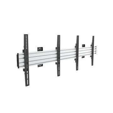 Fixation double écran MULTIBRACKETS PRO Series MBW2U Silver pr moniteur 101,6 cm 40" 165,1 cm 65" Capacité 60 kg. VESA 100x100, 60