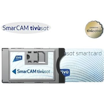Pack Italien TIVU Sat à vie + module Smarcam TIVU sur Hotbird 13°E