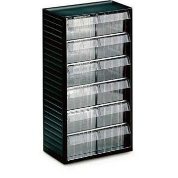 TRESTON Tres tonnes 3557-Petites Pièces Armoire de rangement-Gris - 557-3