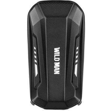 Sacoche Vélo - Trottinette Étanche Capacité 3L Fixation guidon Wildman ES8X Plus Noir