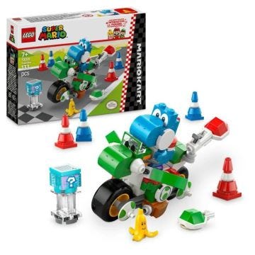 LEGO Super Mario 72031 Mario Kart – Yoshimoto - Jouet de construction pour enfants