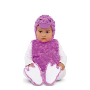 Déguisement Petit Canard Violet - Mixte - Bébé - Robe, casquette et couvre-pieds