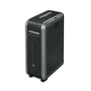 Destructeur individuel - FELLOWES - 125Ci - Coupe croisée - Noir - 4612001