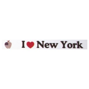 Washi Tape I Love New York, 15mm, rouleau 15m