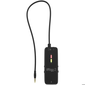 IK Multimedia iRig Pre 2 Micro-cravate Micro pour téléphone portable Type de transmission (détails):filaire