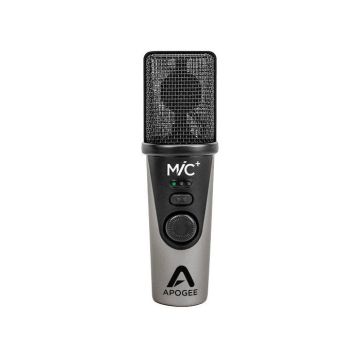 Microphone USB - Apogee - MiC+ - Condensateur - Noir - Enregistrement audio, streaming