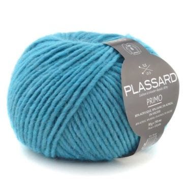 Laine Premier prix - Plassard - Primo 21 Turquoise - Acrylique, Laine, Alpaga, Viscose