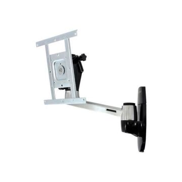 ERGOTRON LX HD Wall Mount Swing Arm - Kit de montage (bras pivotant, bouton) pour TV (inclinaison et rotation) - aluminium