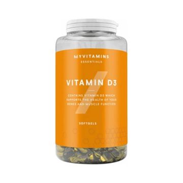 Vitamine D MyProtein - Vitamine D3 - 180 Gélules