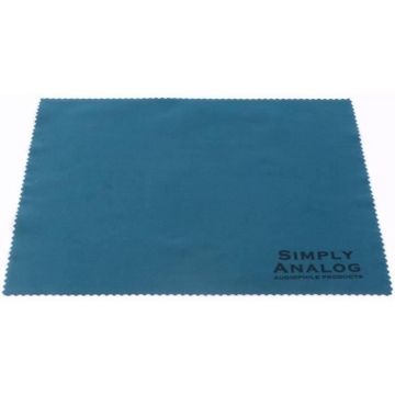 Simply Analog Tissu Microfibre - Tissu Microfibre pour disques vinyles 15 x 18 cm