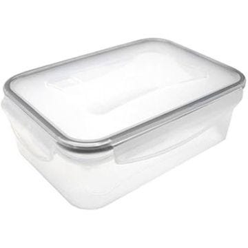 Récipient hermétique en verre - Nerthus - FIH 301 - 1500 ml - Transparent - Réutilisable