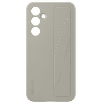 Coque pour Samsung Galaxy A55 Poignée Maintien Béquille Support Samsung Gris