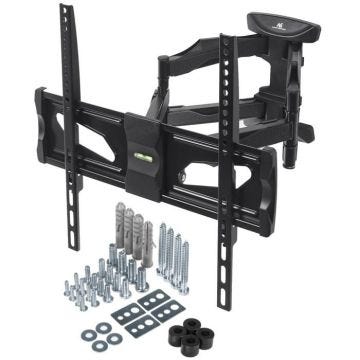 Support TV 26-55" jusqu'à 45kg vesa 400x400 noir Maclean MC-781