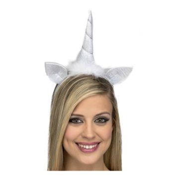 Diadème - Disfrazzes - Lincorn Blanc - Taille unique - Mixte - Enfant
