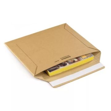 Pochettes en carton - GENERIQUE - Rectangulaire - 25 x 20 cm - Marron - Pratiques et très protectrices